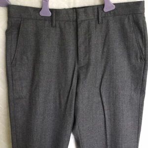 J. Crew Factory Slim Bedford Grey Wool Pants